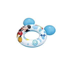 Bestway Flotteur Disney Mickey Mouse Avec Oreilles 74x76 cm +3 à 6 Ans Piscine et Plage 09109