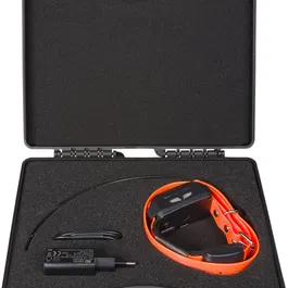 Num'Axes Collier de localisation GPS Canicom GPS Mini supplémentaire, sans stimulation, orange, localisation temps réel et boussole électronique pour chien