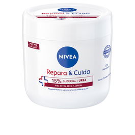 Nivea Crème Réparatrice et Soignante Hydratation Intense avec 15% Glycérine + Urée, 400 ml