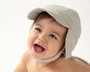 KioKids Chapeau de Bébé Protection UPF 50+ Gris - 24 Mois