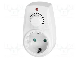 ORNO Variateur de prise Schuko blanc 280W