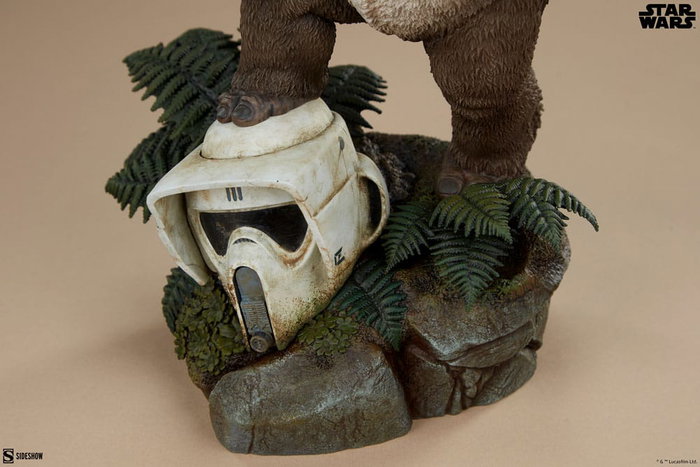 Sideshow Collectibles Statuette Premium Format Wicket - Star Wars, épisode VI : Le Retour du Jedi