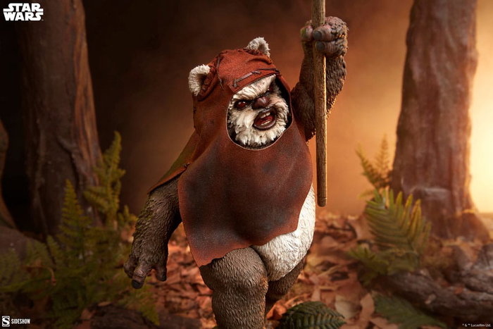 Sideshow Collectibles Statuette Premium Format Wicket - Star Wars, épisode VI : Le Retour du Jedi