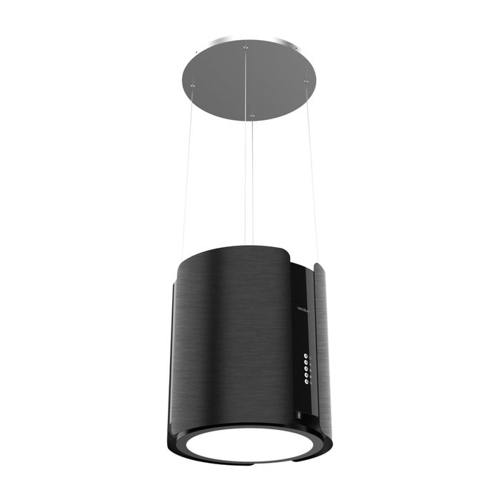 Cecotec Flux CRE 385500 Hotte îlot Noir