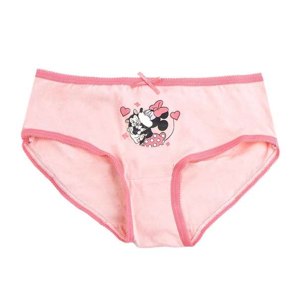 Cerdá Pack de 3 Culottes Fille Minnie en Single Jersey Taille 2-3 Ans