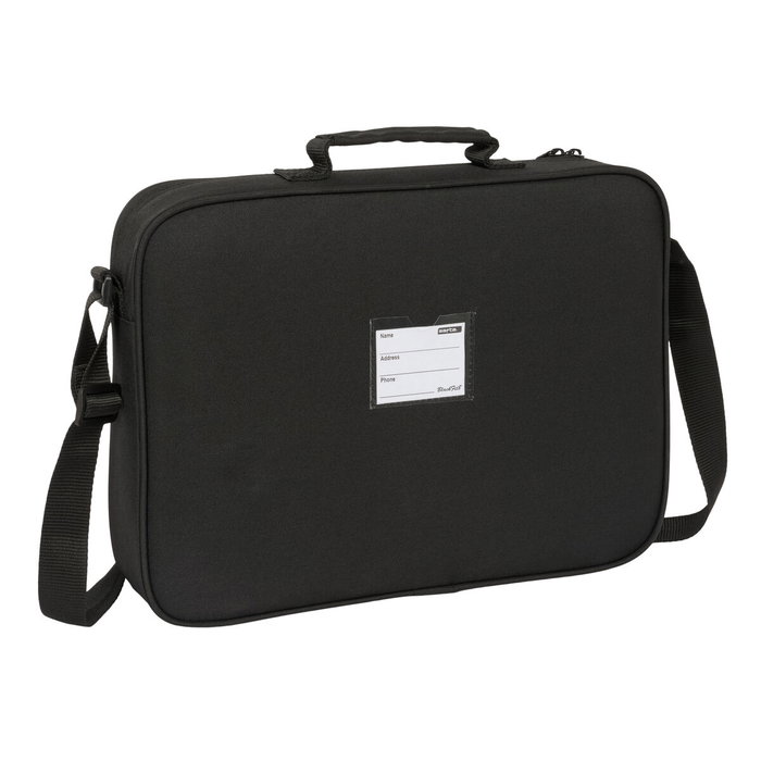 Cartable d'école BlackFit8 California Bleu Noir 38 x 28 x 6 cm