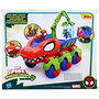 Hasbro Marvel Spidey and His Amazing Friends - Dino Webs Grúa Arácnida F9480 - Jeu de Figurines Action avec Véhicule et Griffe de Capture - Enfant 3 ans et plus
