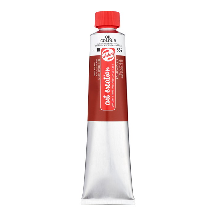Talens Art Creation Peinture à l'huile Rouge anglais 339, 200 ml Talens Art Creation Peinture à l'huile Rouge anglais 339, 200 ml