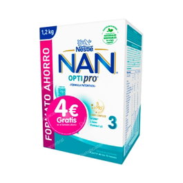 NAN OPTIPRO 3 Pack de 12 boîtes de 600 g