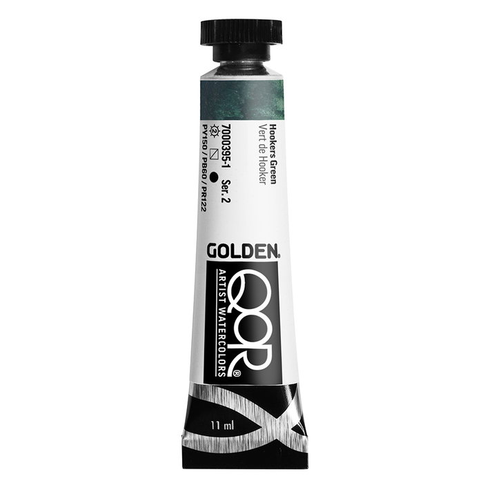 QoR Aquarelle Vert de Hooker 11 ml QoR Aquarelle Vert de Hooker 11 ml