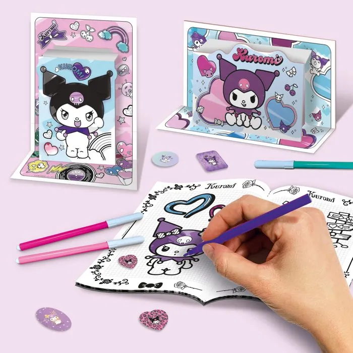 Lisciani Giochi Sac à dos d'activités créatives Kuromi