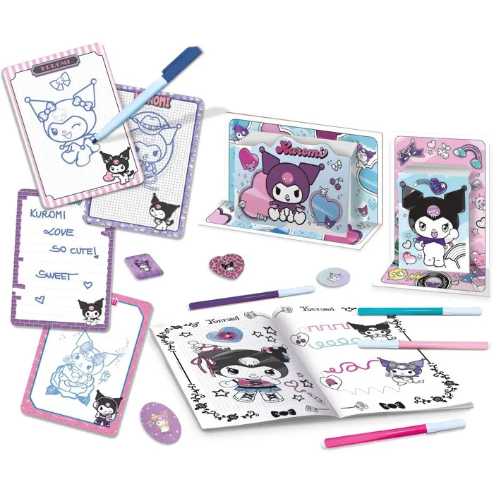 Lisciani Giochi Sac à dos d'activités créatives Kuromi
