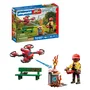 Playmobil City Action Drone de pompiers avec flèches d'eau 72197