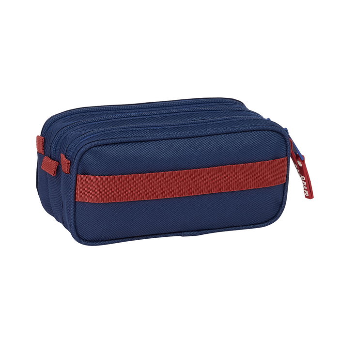 Trousse Fourre-Tout Triple El Pulpo Blue marine 21,5 x 10 x 8 cm Trousse Fourre-Tout Triple El Pulpo Blue marine 21,5 x 10 x 8 cm