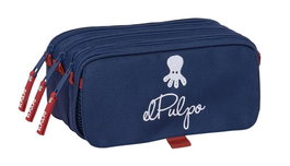 Safta Triple Big El Pulpo, coffret de tri et rangement en plastique pour enfant, dimensions 21.5 x 10 x 8 cm, à partir de 36 mois