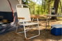 JugaToys Chaise de plage aluminium fixe arena avec poignées de transport