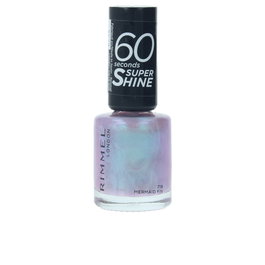 Rimmel London Vernis à ongles 60 Seconds Super Shine #719-Mermaid - Séchage rapide 60s, fini brillant, 8 ml