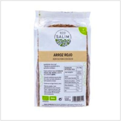 ECO SALIM Riz Rouge Bio 500g - Vegan ECO SALIM Riz Rouge Bio 500g - Vegan