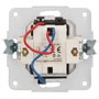 GSC Evolution Conmutador empotrable Gamma Blanco con indicador LED