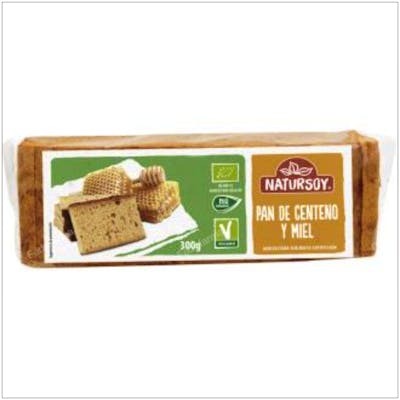 NATURSOY Pain de Seigle au Miel 300g - Bio NATURSOY Pain de Seigle au Miel 300g - Bio