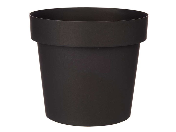 Ibergarden Pot en plastique anthracite 25 cm de diamètre 6,7 L (Set de 12) Ibergarden Pot en plastique anthracite 25 cm de diamètre 6,7 L (Set de 12)