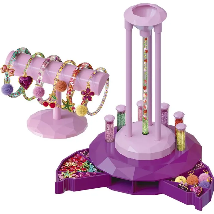 Lansay L'Atelier des Bracelets avec Présentoir à Bijoux