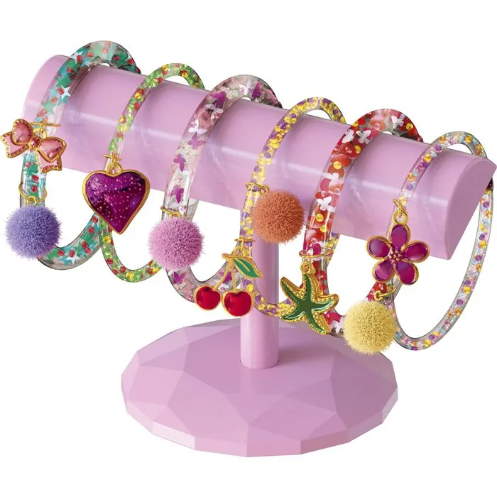 Lansay L'Atelier des Bracelets avec Présentoir à Bijoux