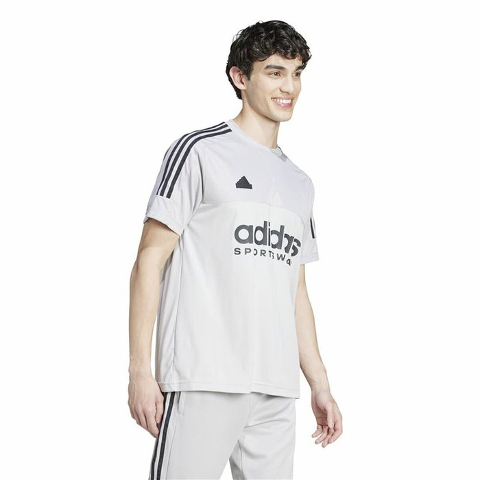 T-shirt à manches courtes homme Adidas Tiro Gris
