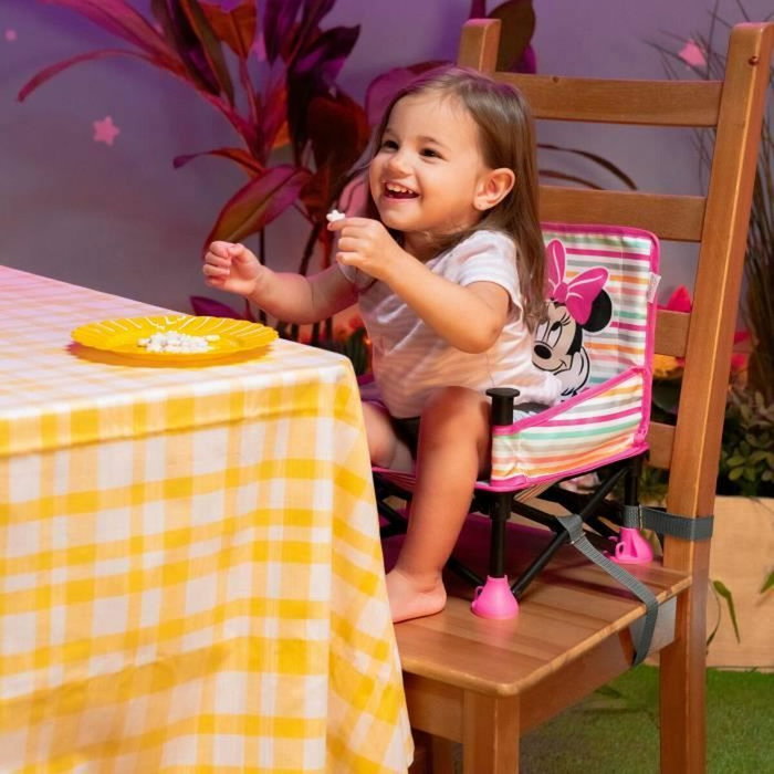 Disney Baby Minnie Rehausseur de chaise Pop 'N Sit pliable Disney Baby Minnie Rehausseur de chaise Pop 'N Sit pliable