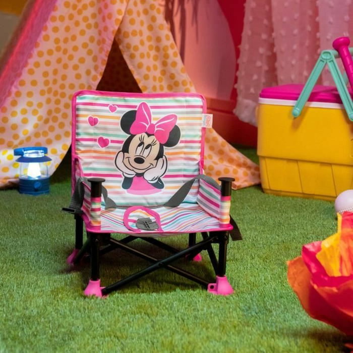 Disney Baby Minnie Rehausseur de chaise Pop 'N Sit pliable Disney Baby Minnie Rehausseur de chaise Pop 'N Sit pliable