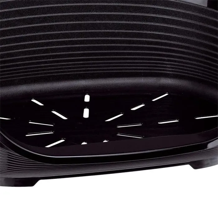 Ferplast Panier Siesta Deluxe Taille 6 pour Chien - Corbeille Plastique 70.5 x 52 x 23.5 cm - Noir