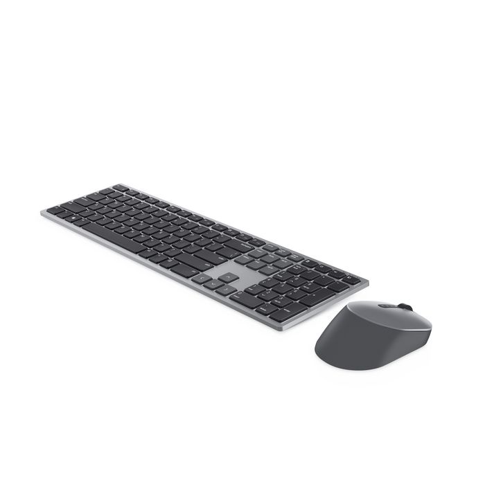 Dell - Combo clavier et souris sans fil 2.4 GHz et Bluetooth 5.0, confortable, autonomie jusqu'à 36 mois, 1600 dpi