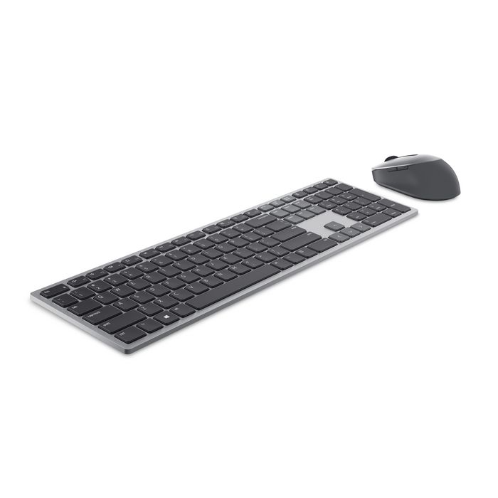 Dell - Combo clavier et souris sans fil 2.4 GHz et Bluetooth 5.0, confortable, autonomie jusqu'à 36 mois, 1600 dpi