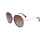 Longchamp LO163S 749 Lunettes de Soleil Femme Métal Rectangulaire 58 mm UV400
