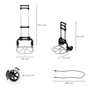 WOLFPACK LINEA PROFESIONAL Diable en aluminium 60 kg