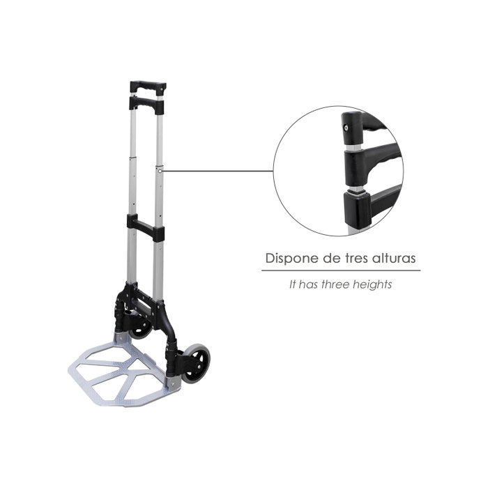 WOLFPACK LINEA PROFESIONAL Diable en aluminium 60 kg