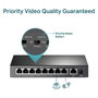TP-Link TL-SF1009P Switch 9 ports 10/100 Mbps avec 8 ports PoE+