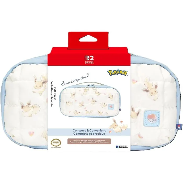 Hori Pochette de protection Évoli Cottage Core pour Nintendo Switch et Switch 2