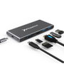 Phoenix Technologies Hub 7 en 1 avec boîtier SSD M.2 et USB-C
