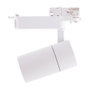 Spot LED Blanc Froid 30W pour Rail Triphasé 2 700Lm 6000K
