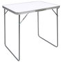 Home Deco Factory Mesa Plegable 80x60 cm Blanche