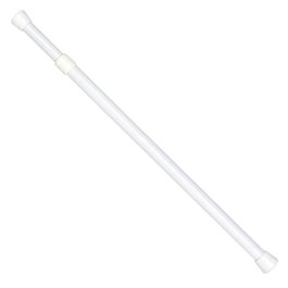 RIEL CHYC Barre de vitrage extensible blanche 12 mm x 41/65 cm
