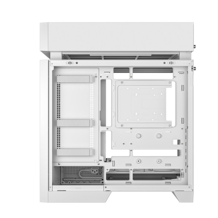 DeepCool CL660 WH Boîtier PC Gaming Mid-Tower Blanc et Bois