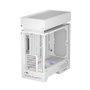 DeepCool CL660 WH Boîtier PC Gaming Mid-Tower Blanc et Bois