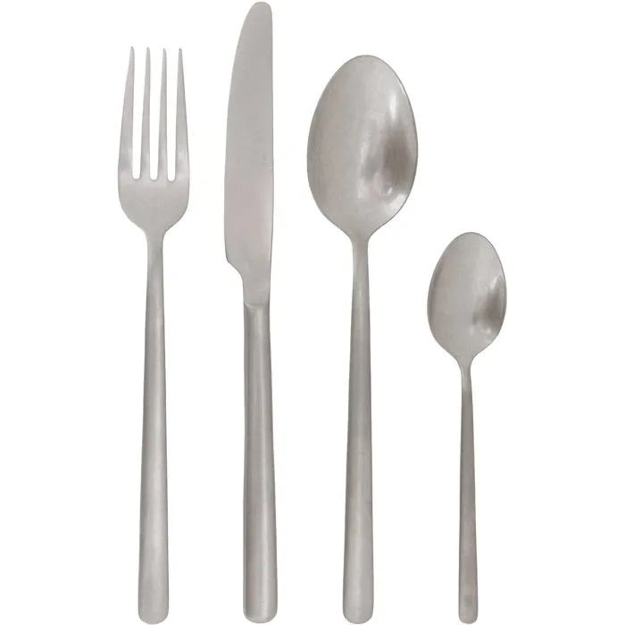 Cosy & Trendy Service de couverts Olivia 16 pcs Vintage Inox 18/0