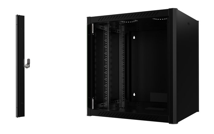 Lanview Armoire Rack 19 Pouces Logon 12U Noir