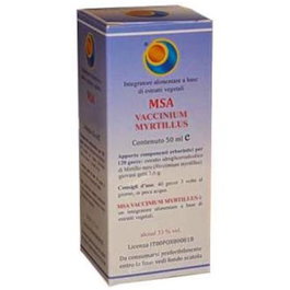 HERBOPLANET MSA VACCINIUM MYRTILLUS pousses de myrtille 50ml