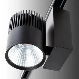 JW-TR40W-BLACK-WW Projecteur sur rail triphasé LED 40W Blanco Cálido 3384Lm CRI90 2700K UGR17 50 000H