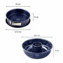 Dr. Oetker Set de moules à charnière 26 cm et moule à savarin