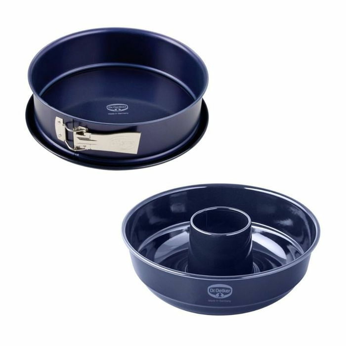 Dr. Oetker Set de moules à charnière 26 cm et moule à savarin Dr. Oetker Set de moules à charnière 26 cm et moule à savarin
